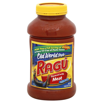 RAGU PASTA SAUCE WITH MEAT