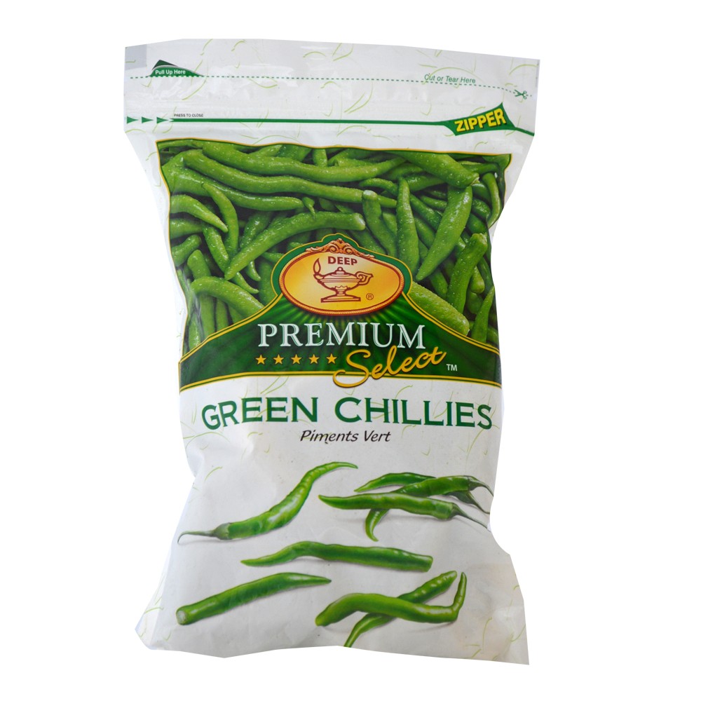 DEEP GREEN CHILLIES