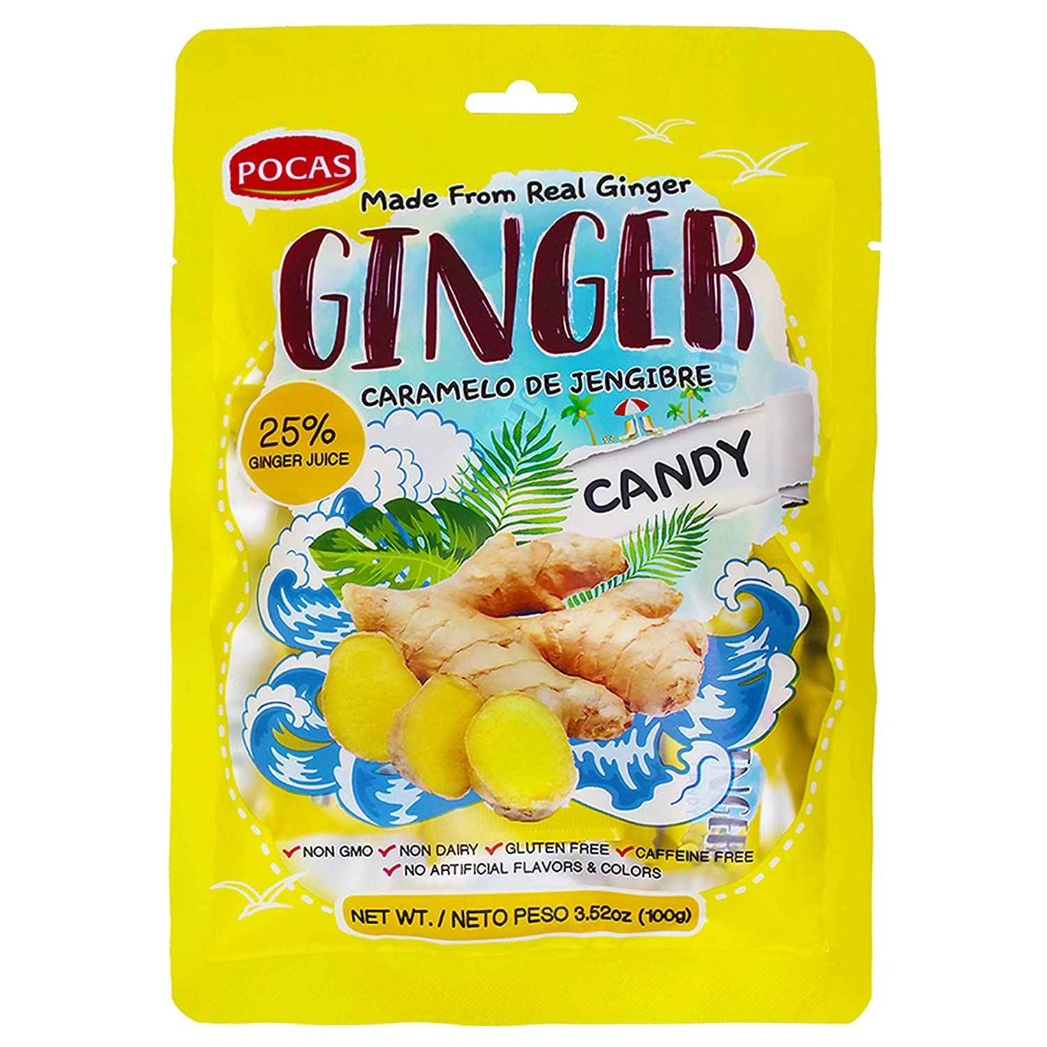 POCAS HARD GINGER CANDY