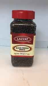 LAZZAT WHOLE BLACK PEPPER