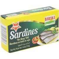 BARAKA SARDINES IN SOY OIL