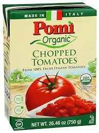 POMI ORGANIC CHOPPED TOMATOES