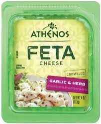 ATHENOS FETA CHEESE GARLIC And HERB