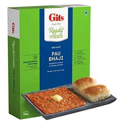 Gits Pav Bhaji Ready Meals