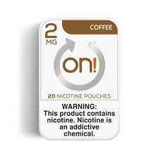 ON! NICOTINE 2MG POUCHES COFFEE