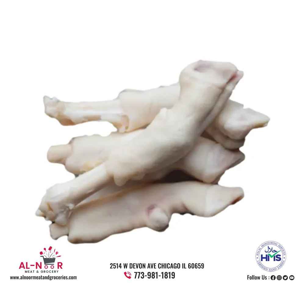 Zabiha Halal Lamb Paya With Skin (Winter Sale) 