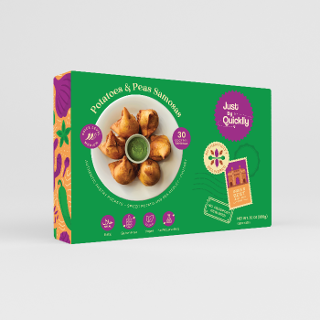 Potatoes and Pea Samosa