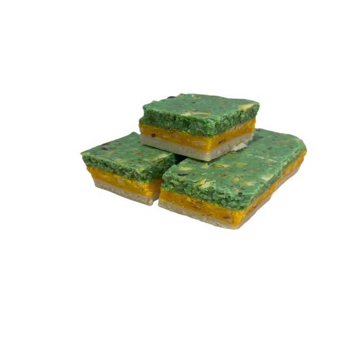 Three-Color Nut Burfee