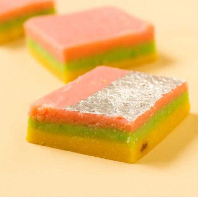 Three-Color Burfi