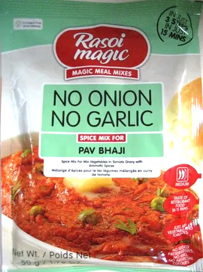 Rasoi Magic Pav Bhaji Mix   No Onion No Garlic