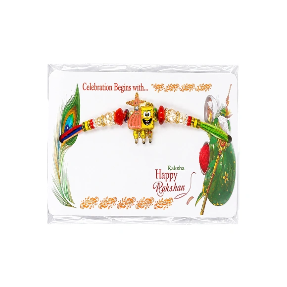 SpongeBob And Patrick Cartoon Rakhi For Kids