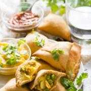 Veg Coconut Curry Samosas