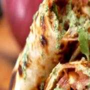 Masala Chicken Roll