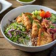 Samosa Rice Bowl