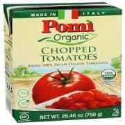 POMI ORGANIC CHOPPED TOMATOES