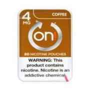 ON! NICOTINE 4MG POUCHES-COFFEE