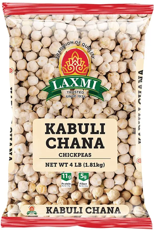 Laxmi Chickpeas (Kabuli Chana) Garbanzo   4 Lbs