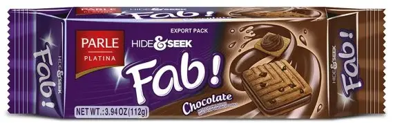 Parle Hide & Seek Fab! - Chocolate Cream Sandwich Cookies
