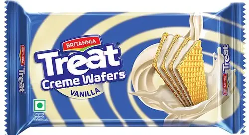 Britannia Treat Creme Wafers - Vanilla
