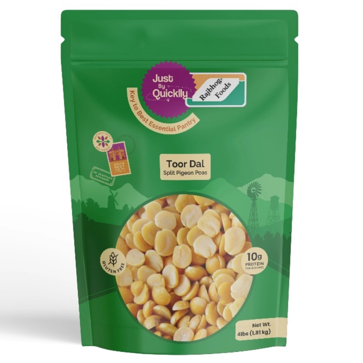 Toor Dal Just by Quicklly 