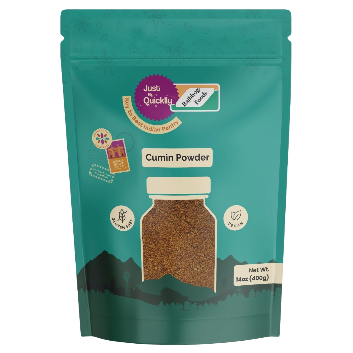 Cumin Powder Just by Quicklly 